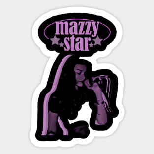 Retro VIntage Mazzy Artwork Sticker